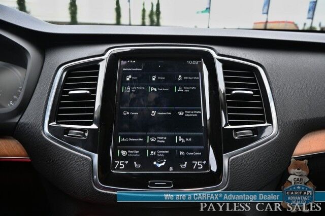 2021 Volvo XC90 Inscription Expression / AWD / Climate & Advanced Pkg / Front & Rear Heated Leather Seats / Heated Steering Wheel / Panoramic Sunroof / NAV / HUD / Lane Departure & Blind Spot Alert / 3rd Row / Seats 7 / 1-Owner Anchorage AK