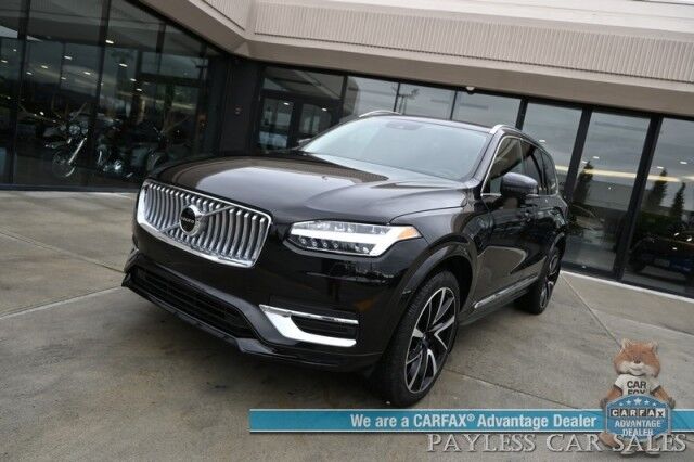 2021 Volvo XC90 Inscription Expression / AWD / Climate & Advanced Pkg / Front & Rear Heated Leather Seats / Heated Steering Wheel / Panoramic Sunroof / NAV / HUD / Lane Departure & Blind Spot Alert / 3rd Row / Seats 7 / 1-Owner Anchorage AK