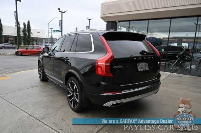 2021 Volvo XC90 Inscription Expression / AWD / Climate & Advanced Pkg / Front & Rear Heated Leather Seats / Heated Steering Wheel / Panoramic Sunroof / NAV / HUD / Lane Departure & Blind Spot Alert / 3rd Row / Seats 7 / 1-Owner Anchorage AK