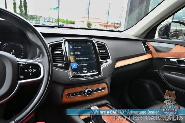 2021 Volvo XC90 Inscription Expression / AWD / Climate & Advanced Pkg / Front & Rear Heated Leather Seats / Heated Steering Wheel / Panoramic Sunroof / NAV / HUD / Lane Departure & Blind Spot Alert / 3rd Row / Seats 7 / 1-Owner Anchorage AK