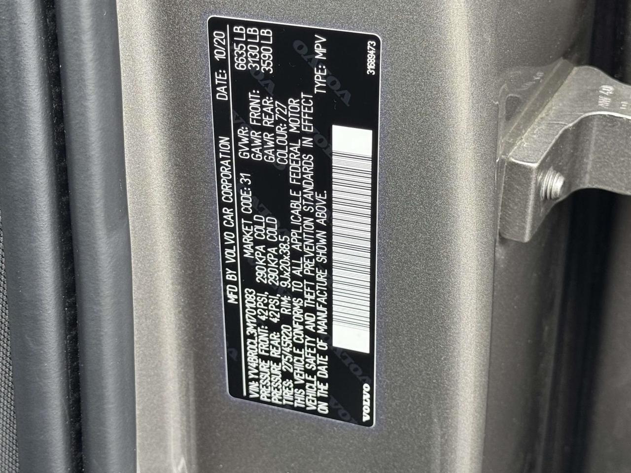 2021 Volvo XC90 Recharge Plug-In Hybrid T8 Inscription 7 Passenger Alexandria VA