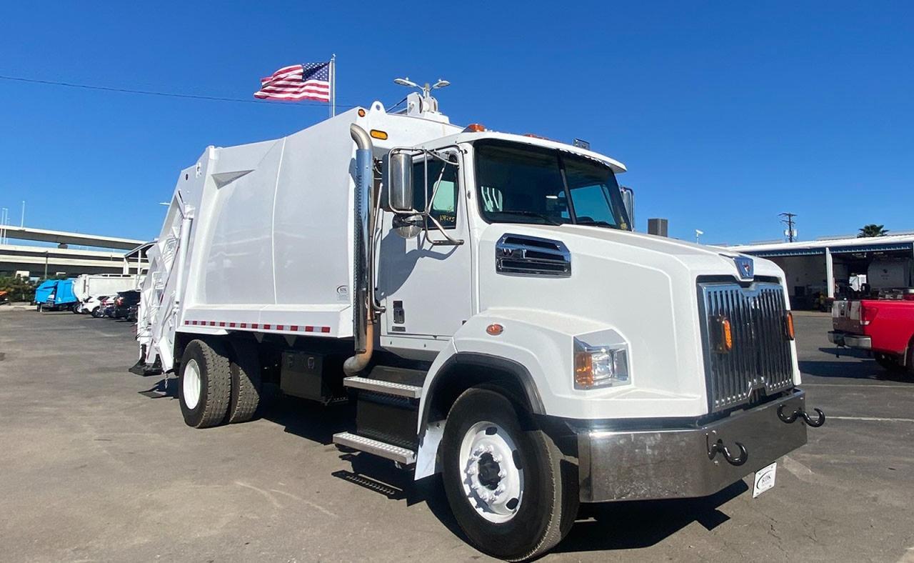 2021 Western Star 4700SB 20yd Pac Mac Rear Loader Garbage Truck Tampa FL