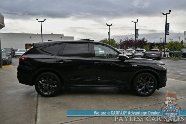 2022 Acura MDX A-SPEC / AWD / Heated & Cooled Leather Seats / ELS Studio Audio System / Sunroof / Navigation / Adaptive Cruise / Lane Depart & Blind Spot / 3rd Row / Seats 7 / Apple CarPlay & Android Auto / 1-Owner Anchorage AK