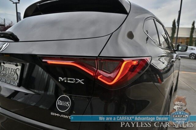 2022 Acura MDX A-SPEC / AWD / Heated & Cooled Leather Seats / ELS Studio Audio System / Sunroof / Navigation / Adaptive Cruise / Lane Depart & Blind Spot / 3rd Row / Seats 7 / Apple CarPlay & Android Auto / 1-Owner Anchorage AK