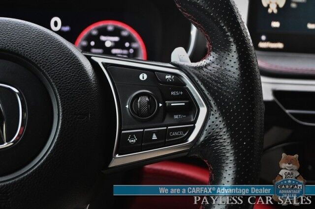 2022 Acura MDX A-SPEC / AWD / Heated & Cooled Leather Seats / ELS Studio Audio System / Sunroof / Navigation / Adaptive Cruise / Lane Depart & Blind Spot / 3rd Row / Seats 7 / Apple CarPlay & Android Auto / 1-Owner Anchorage AK