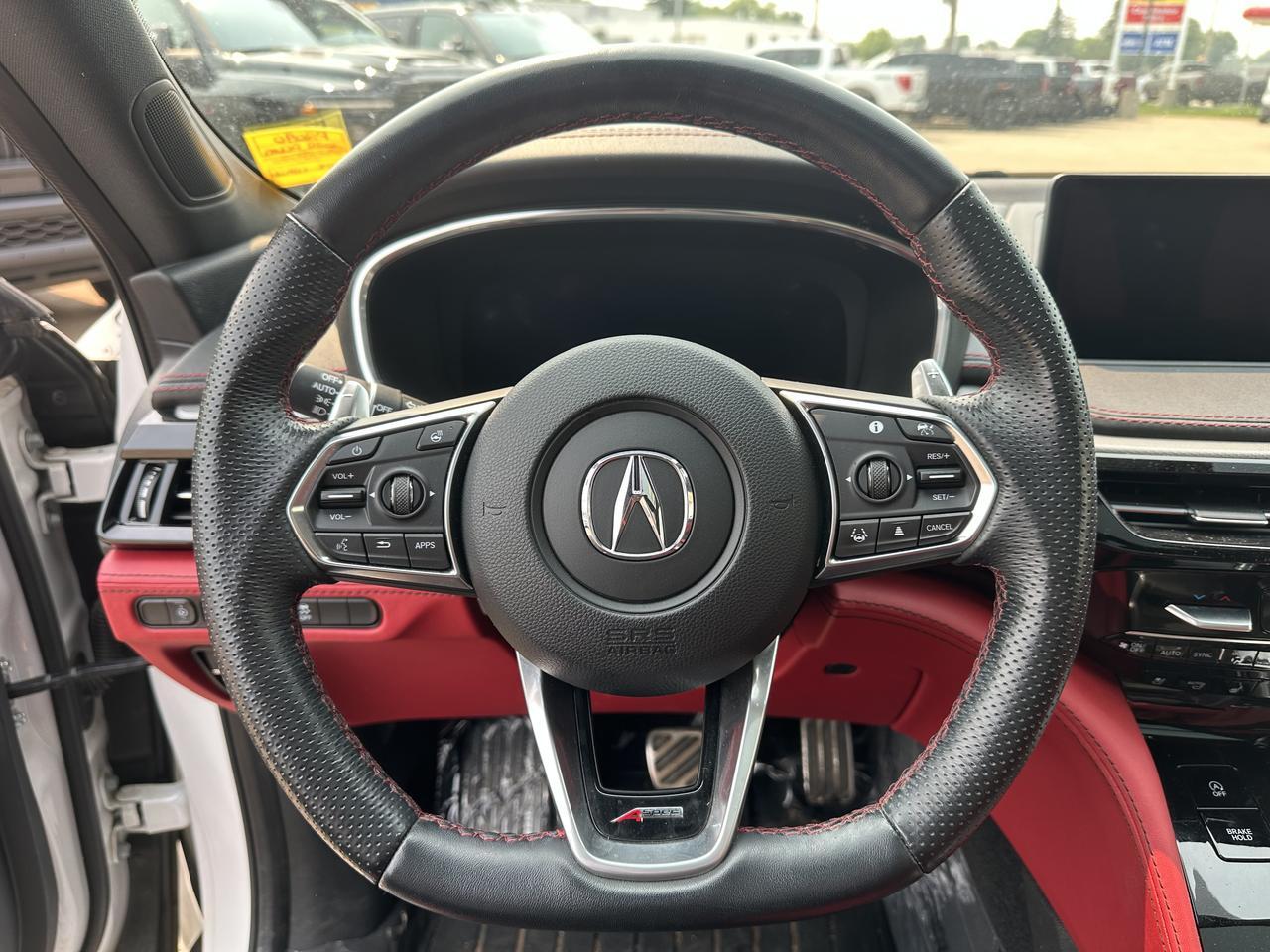 2022 Acura MDX A-Spec | 3rd Row Seating | Pano Roof | Red Seats | Safety Package | 2nd Set Rim & Tire Redwater AB