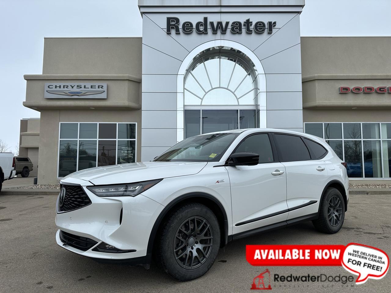 2022 Acura MDX A-Spec | 3rd Row Seating | Pano Roof | Red Seats | Safety Package | 2nd Set Rim & Tire