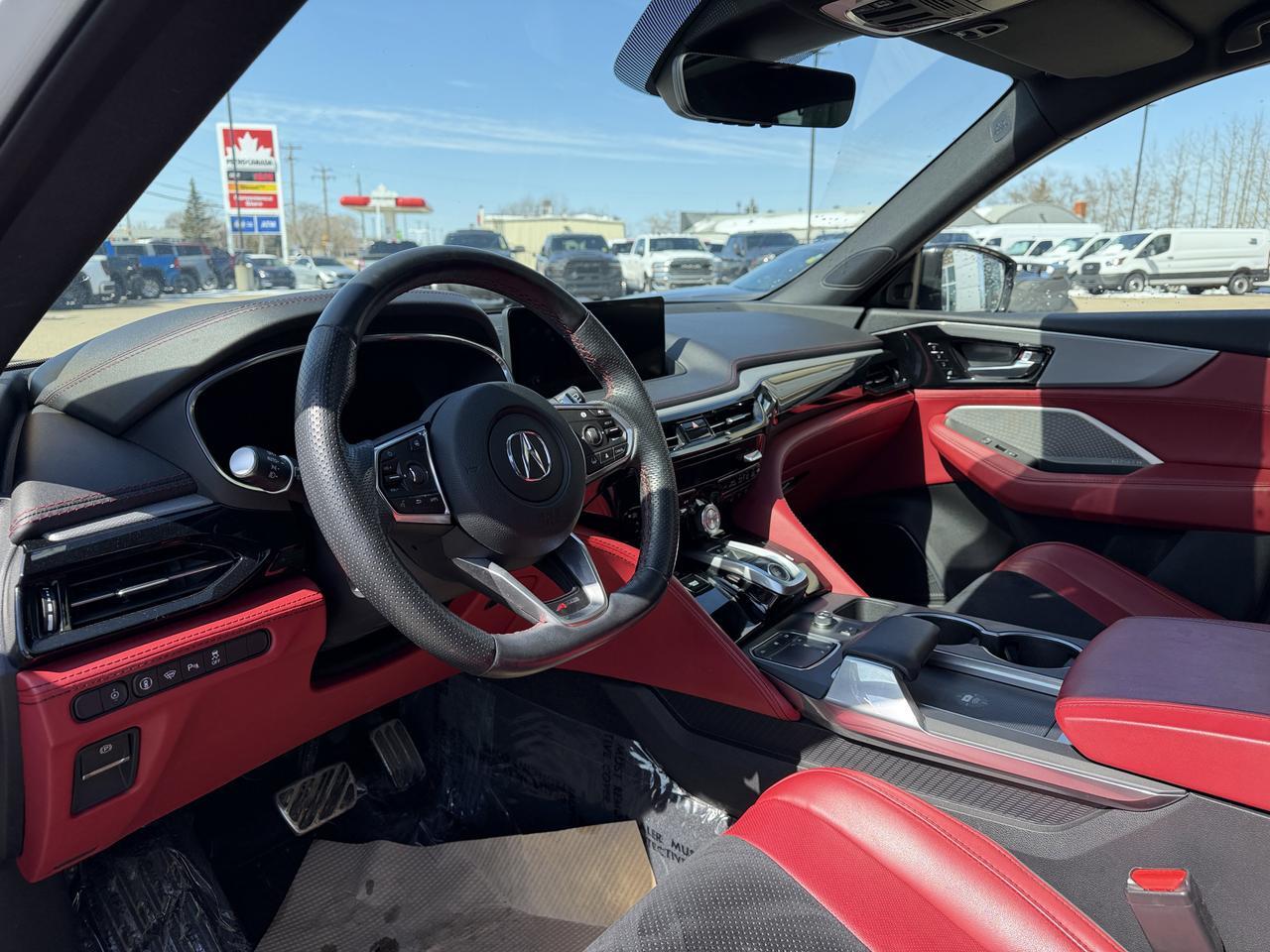 2022 Acura MDX A-Spec | 3rd Row Seating | Pano Roof | Red Seats | Safety Package | 2nd Set Rim & Tire Redwater AB