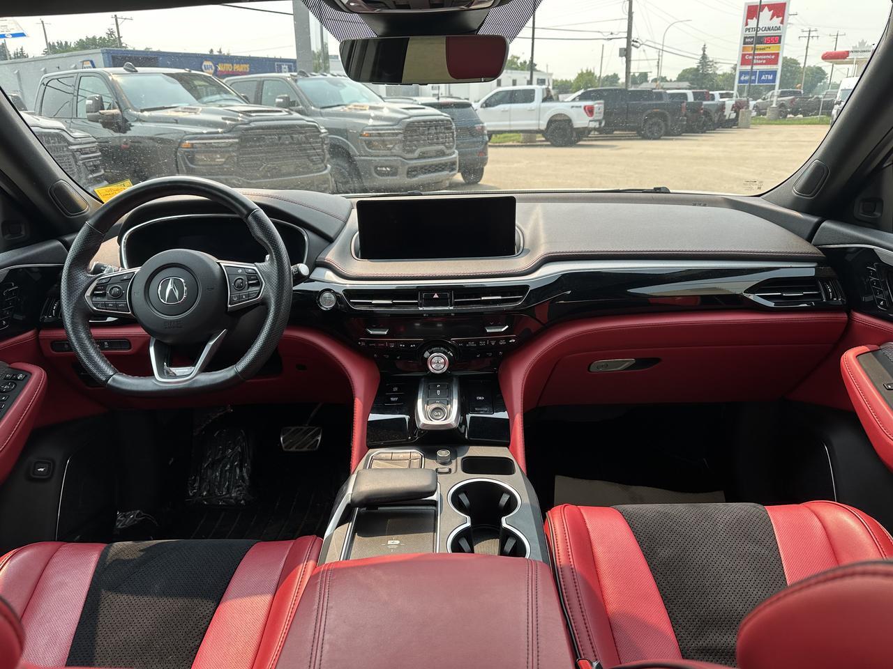 2022 Acura MDX A-Spec | 3rd Row Seating | Pano Roof | Red Seats | Safety Package | 2nd Set Rim & Tire Redwater AB