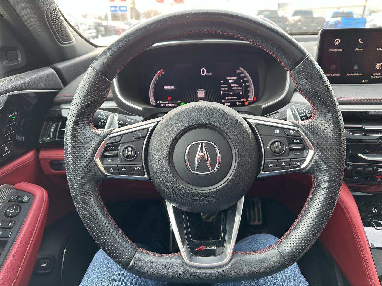 2022 Acura MDX A-Spec | 3rd Row Seating | Pano Roof | Red Seats | Safety Package | 2nd Set Rim & Tire Redwater AB