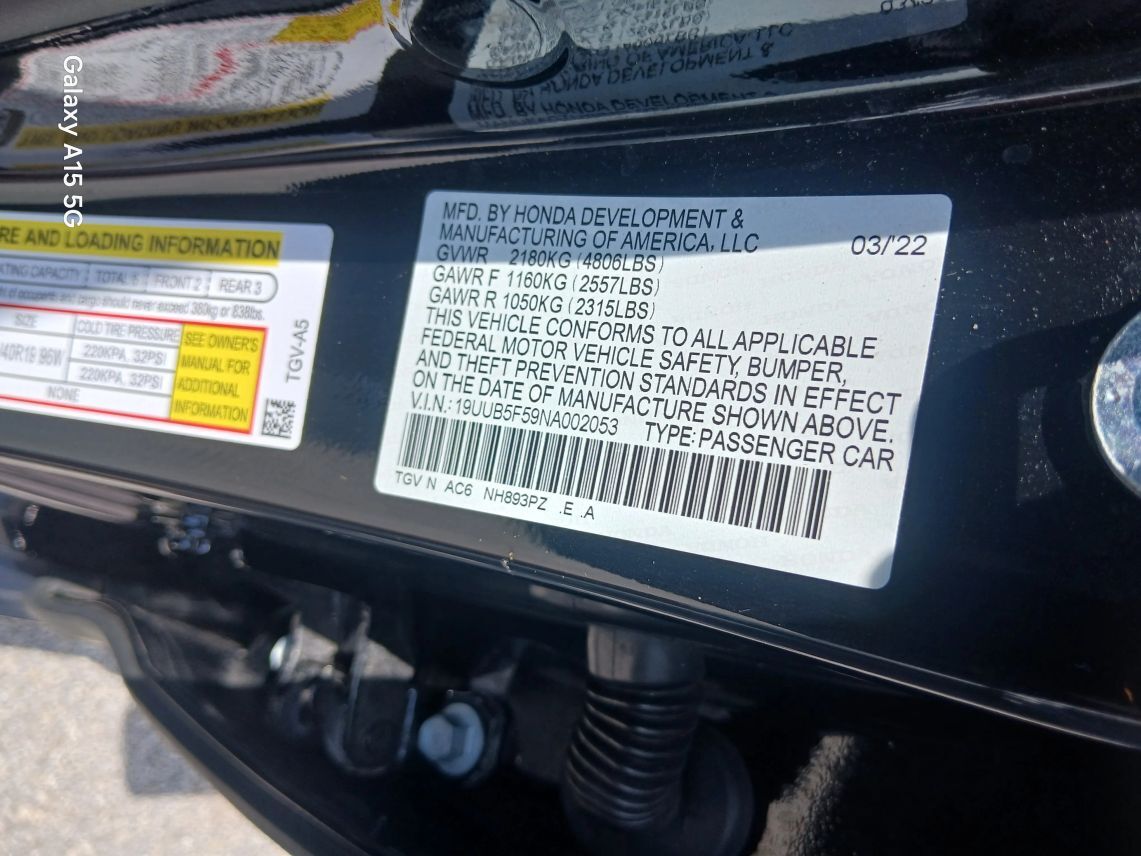 2022 Acura TLX 2.0 w/A-Spec Pkg Sedan 4D Maitland FL