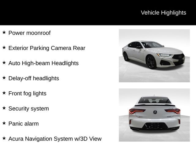 2022 Acura TLX A-Spec Package Raleigh NC