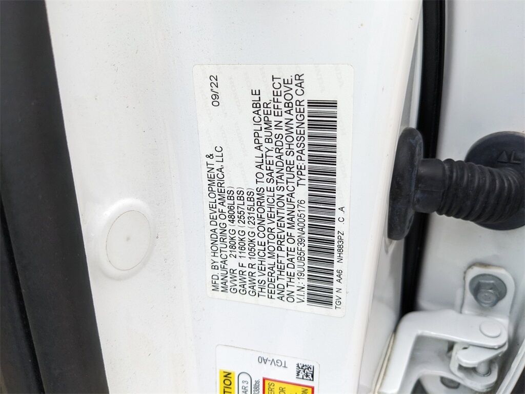 2022 Acura TLX Base San Clemente CA