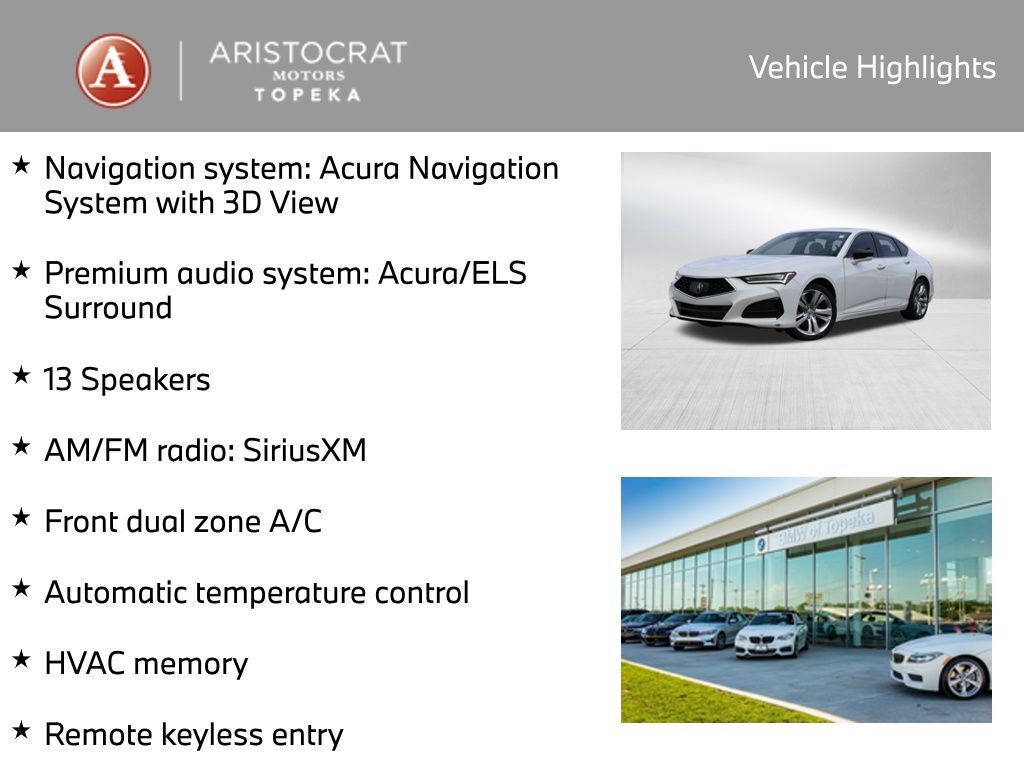 2022 Acura TLX Technology Package San Clemente CA