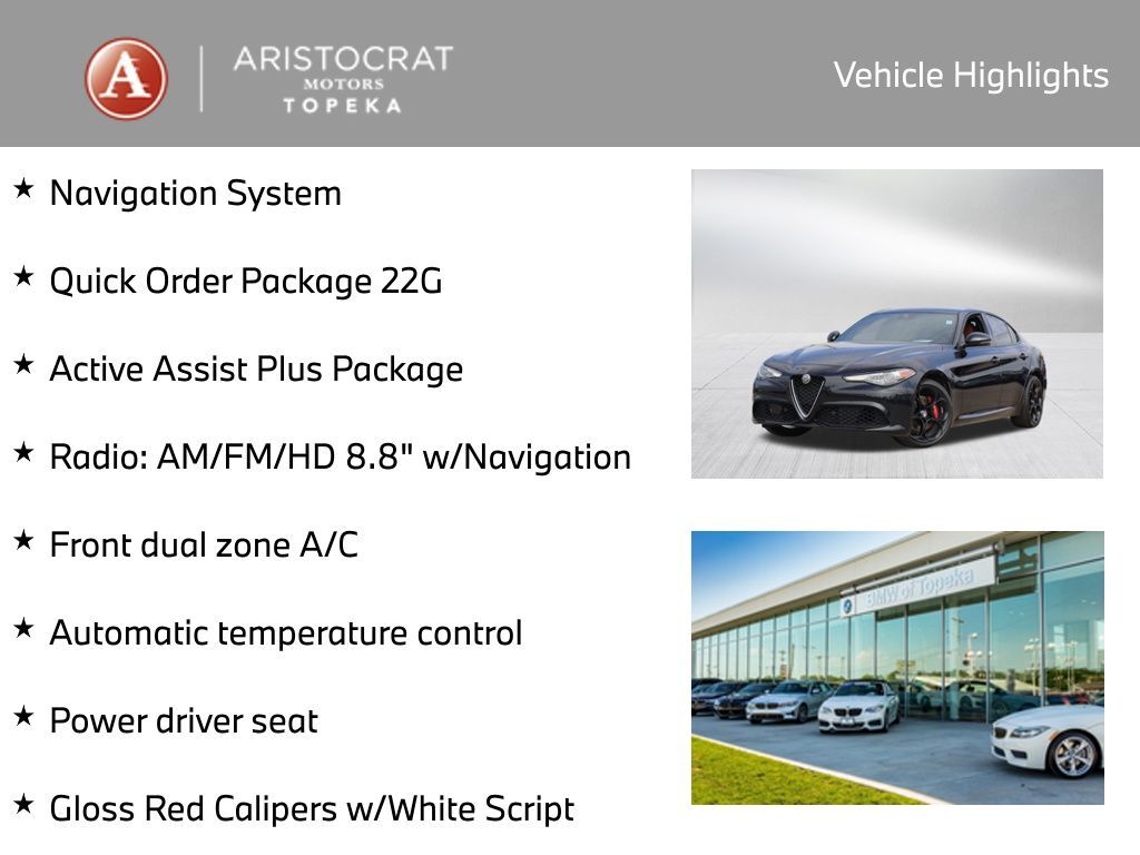2022 Alfa Romeo Giulia Ti San Clemente CA