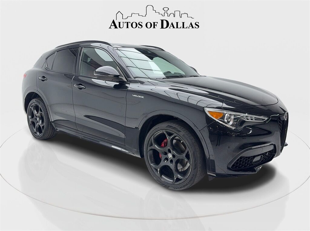 2022 Alfa Romeo Stelvio Veloce NAV,CAM,PANO,HTD STS,BLIND SPOT,21&quot; WLS Plano TX