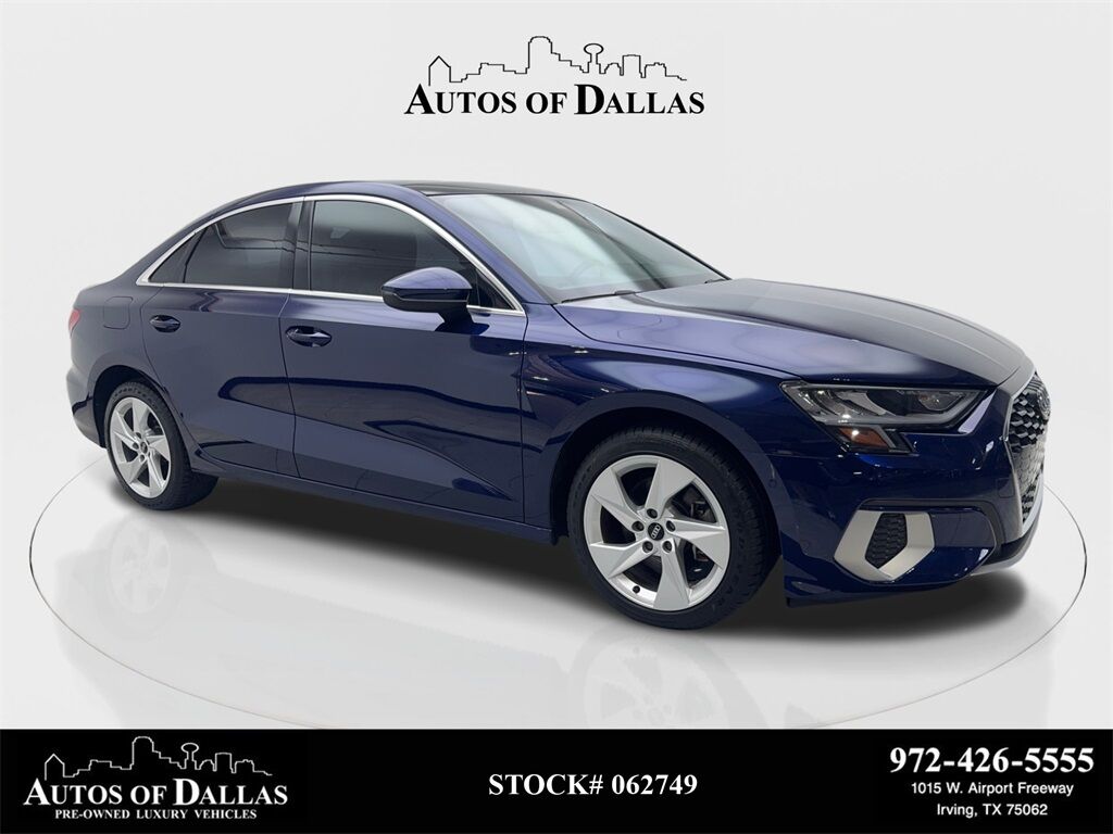 2022 Audi A3 40 Premium CAM,PANO,HTD STS,BLIND SPOT,17&quot; WLS Irving TX