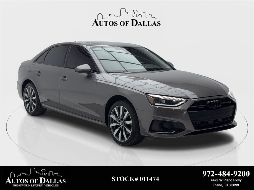 2022 Audi A4 40 Premium Plus CAM,SUNROOF,HTD STS,BLIND SPOT Plano TX
