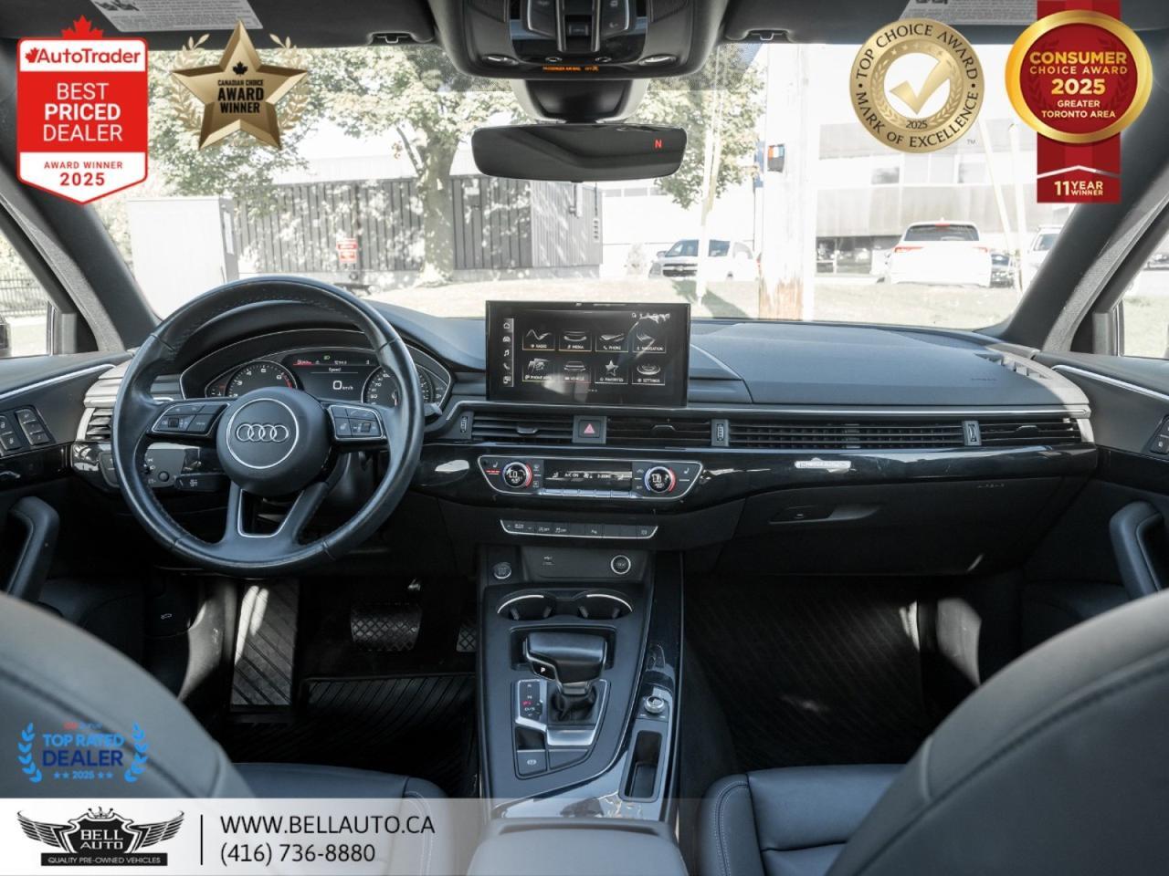 2022 Audi A4 Komfort QUATTRO SUNROOF B.CAM ONSTAR NOACCIDENT Toronto ON
