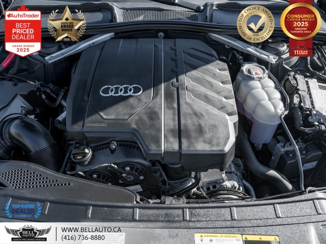 2022 Audi A4 Komfort QUATTRO SUNROOF B.CAM ONSTAR NOACCIDENT Toronto ON
