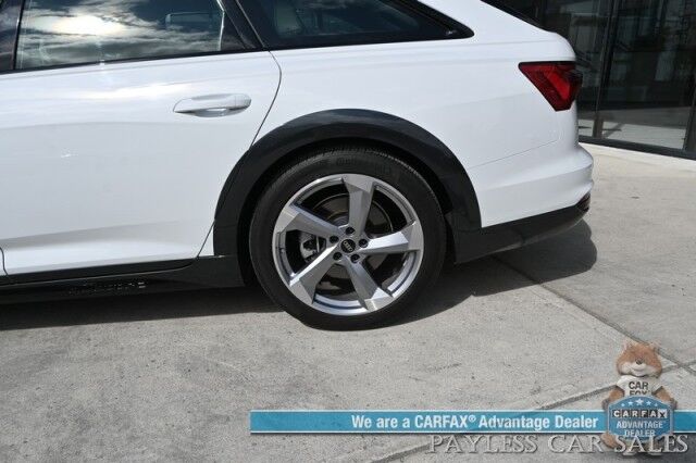 2022 Audi A6 Allroad Prestige / AWD / Luxury Pkg / Black Optic Pkg / Heated & Cooled Leather Seats / Heated Steering Wheel / Dual Sunroof / NAV / HUD / Bang & Olufsen Speakers / 360 Cam / Lane Departure & Blind Spot / 1-Owner Anchorage AK