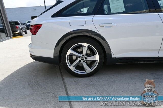 2022 Audi A6 Allroad Prestige / AWD / Luxury Pkg / Black Optic Pkg / Heated & Cooled Leather Seats / Heated Steering Wheel / Dual Sunroof / NAV / HUD / Bang & Olufsen Speakers / 360 Cam / Lane Departure & Blind Spot / 1-Owner Anchorage AK