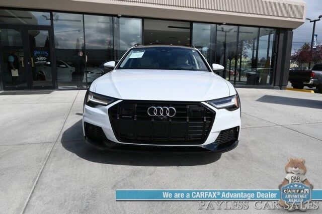 2022 Audi A6 Allroad Prestige / AWD / Luxury Pkg / Black Optic Pkg / Heated & Cooled Leather Seats / Heated Steering Wheel / Dual Sunroof / NAV / HUD / Bang & Olufsen Speakers / 360 Cam / Lane Departure & Blind Spot / 1-Owner Anchorage AK