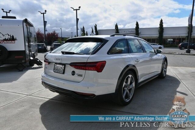 2022 Audi A6 Allroad Prestige / AWD / Luxury Pkg / Black Optic Pkg / Heated & Cooled Leather Seats / Heated Steering Wheel / Dual Sunroof / NAV / HUD / Bang & Olufsen Speakers / 360 Cam / Lane Departure & Blind Spot / 1-Owner Anchorage AK