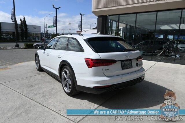 2022 Audi A6 Allroad Prestige / AWD / Luxury Pkg / Black Optic Pkg / Heated & Cooled Leather Seats / Heated Steering Wheel / Dual Sunroof / NAV / HUD / Bang & Olufsen Speakers / 360 Cam / Lane Departure & Blind Spot / 1-Owner Anchorage AK