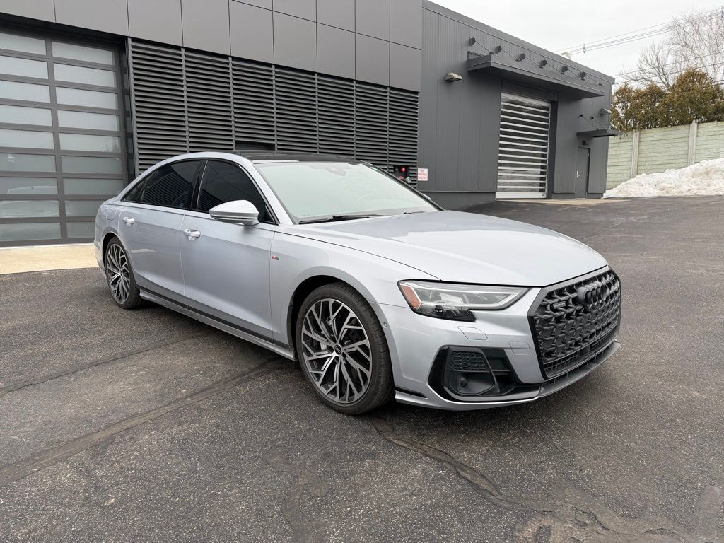 2022 Audi A8 L 55 Orange MA