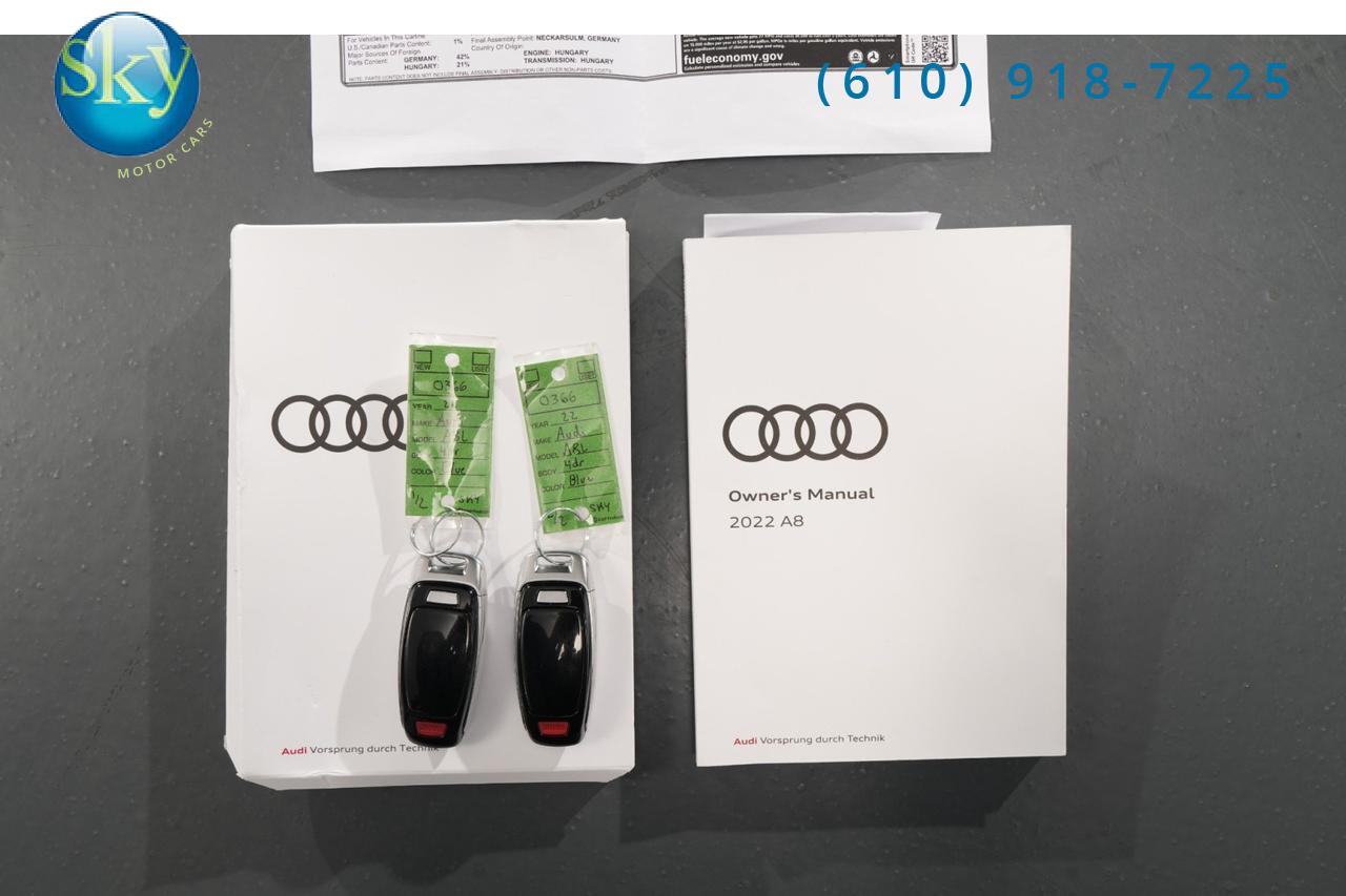 2022 Audi A8 L Quattro AWD 55 TFSI West Chester PA