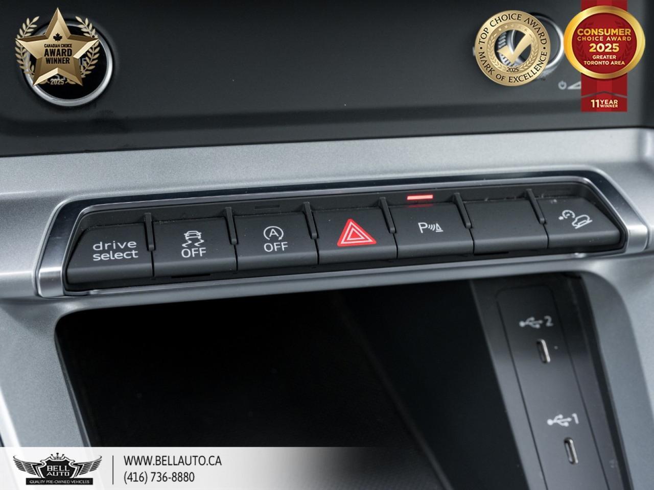 2022 Audi Q3 Komfort | PANO ROOF | LEATHER | BACKUP CAM | CLEAN CARFAX | LOW KILOMETERS Toronto ON
