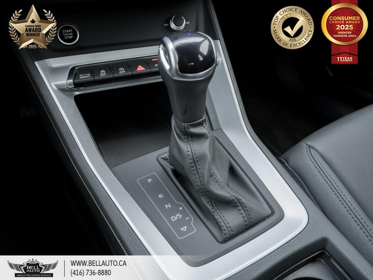 2022 Audi Q3 Komfort | PANO ROOF | LEATHER | BACKUP CAM | CLEAN CARFAX | LOW KILOMETERS Toronto ON