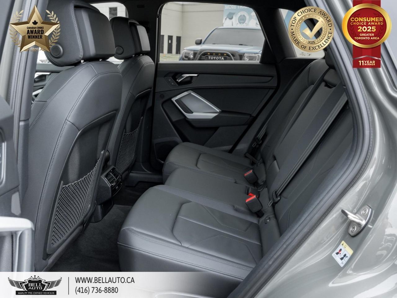 2022 Audi Q3 Komfort | PANO ROOF | LEATHER | BACKUP CAM | CLEAN CARFAX | LOW KILOMETERS Toronto ON