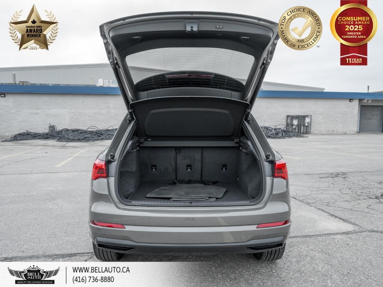 2022 Audi Q3 Komfort | PANO ROOF | LEATHER | BACKUP CAM | CLEAN CARFAX | LOW KILOMETERS Toronto ON