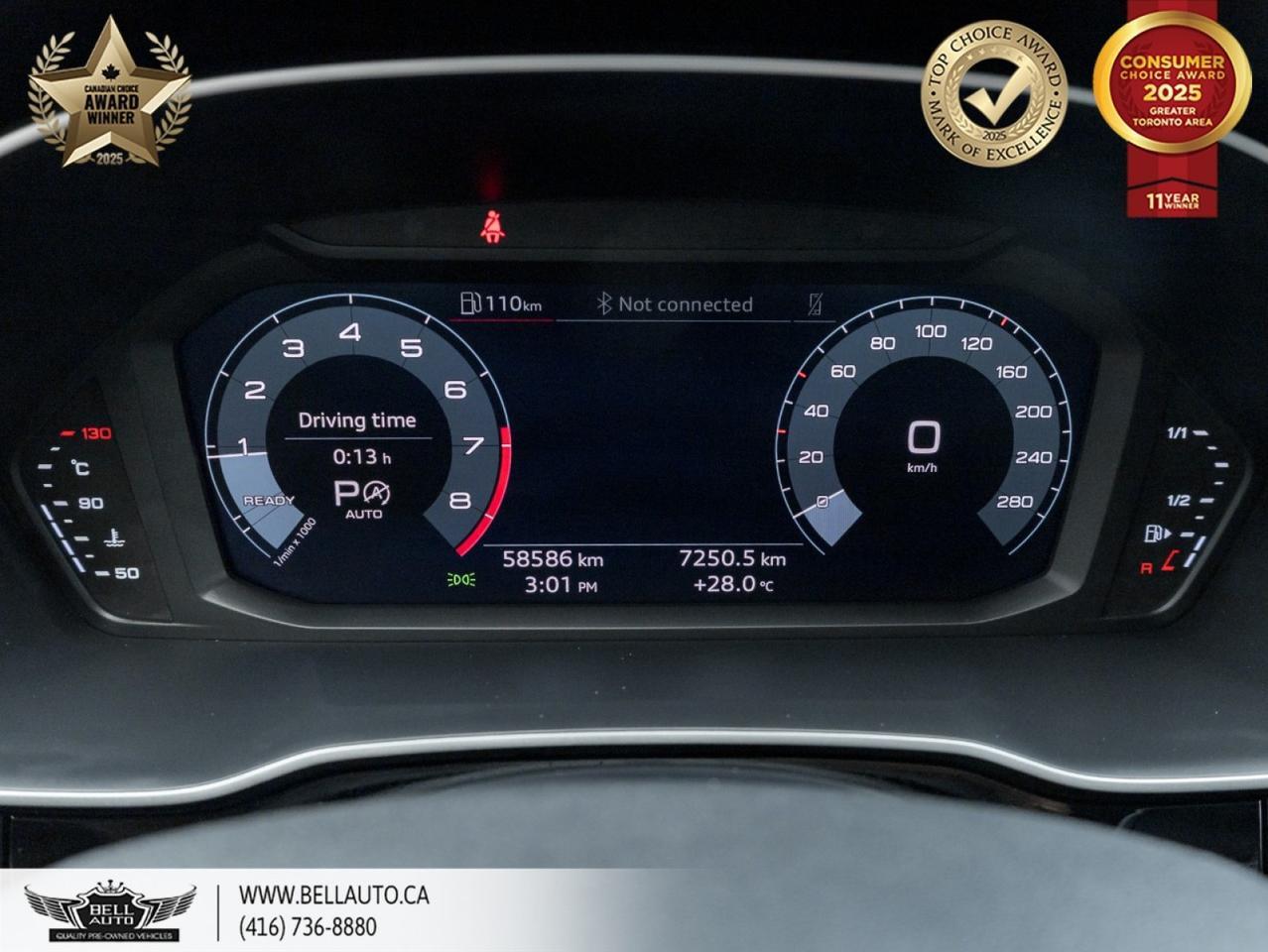 2022 Audi Q3 Komfort | PANOROOF | LEATHER | HEATED SEATS | BACKUPCAM | NOACCIDENT Toronto ON
