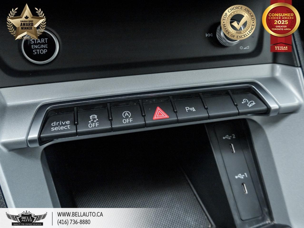 2022 Audi Q3 Komfort | PANOROOF | LEATHER | HEATED SEATS | BACKUPCAM | NOACCIDENT Toronto ON