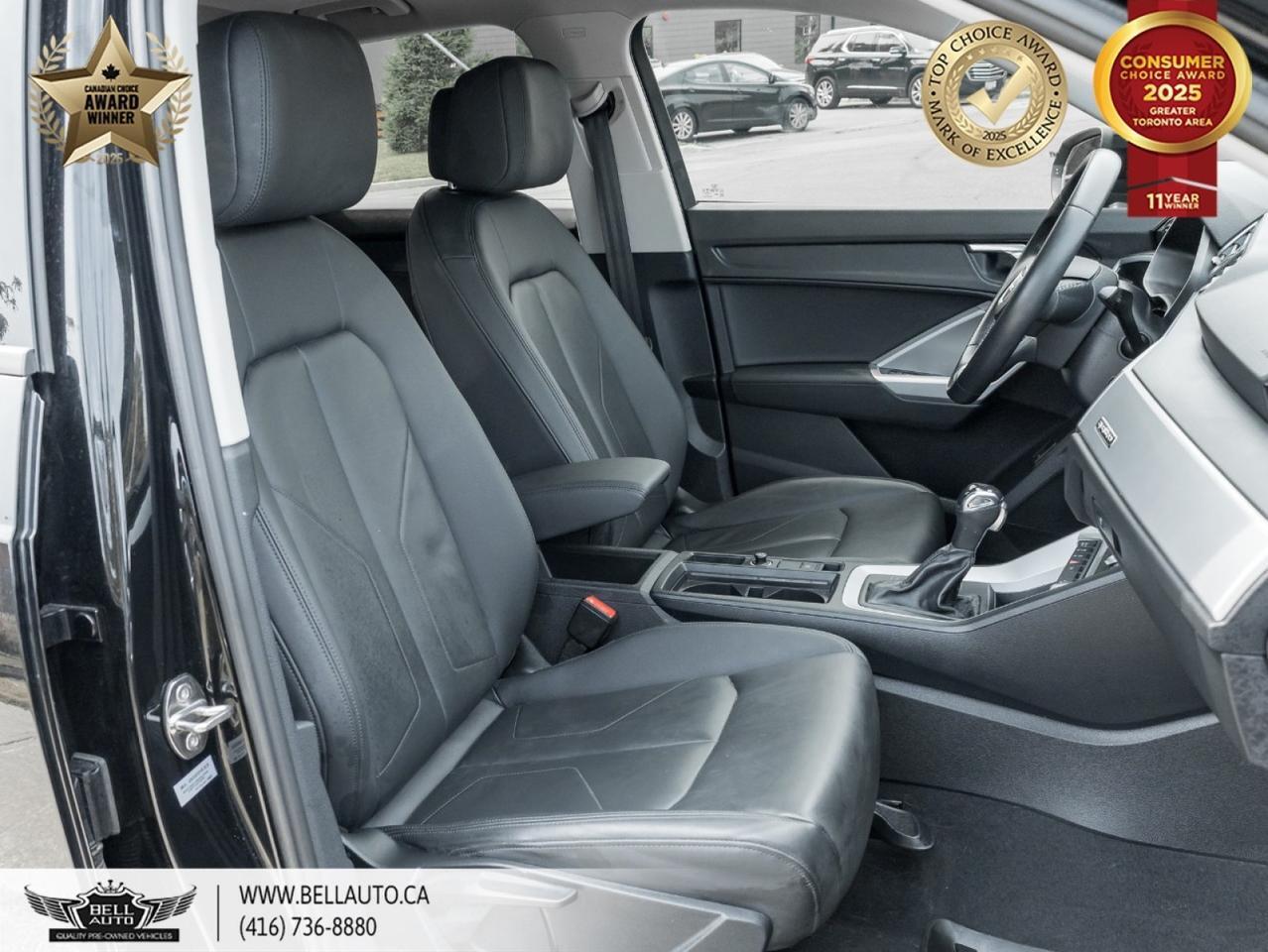 2022 Audi Q3 Komfort | PANOROOF | LEATHER | HEATED SEATS | BACKUPCAM | NOACCIDENT Toronto ON