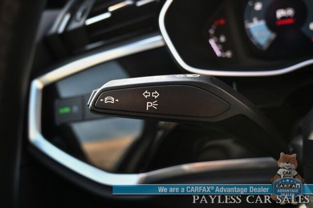 2022 Audi Q3 Premium / AWD / Convenience Pkg / Power & Heated Leather Seats / Panoramic Sunroof / Blind Spot Alert / Apple CarPlay & Android Auto / USB Input / Back Up Camera / 30 MPG / 1-Owner Anchorage AK