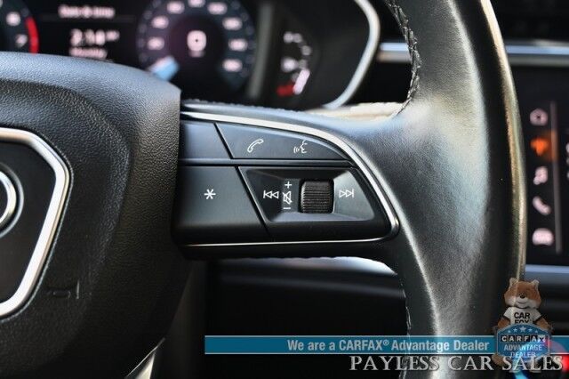 2022 Audi Q3 Premium / AWD / Convenience Pkg / Power & Heated Leather Seats / Panoramic Sunroof / Blind Spot Alert / Apple CarPlay & Android Auto / USB Input / Back Up Camera / 30 MPG / 1-Owner Anchorage AK