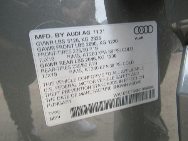 2022 Audi Q3 Premium Plus 45 TFSI S line quattro Tiptronic Plano TX