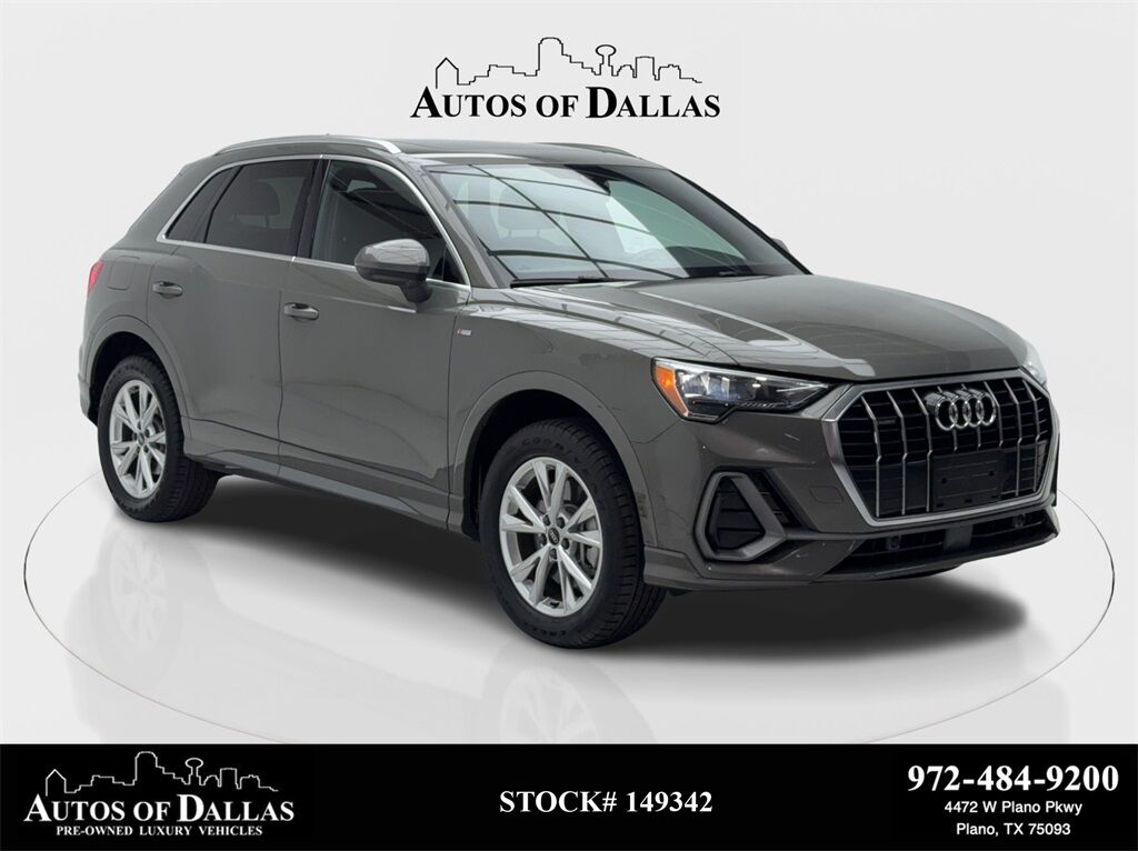 2022 Audi Q3 Premium S Line CAM,PANO,HTD STS,BLIND SPOT Plano TX