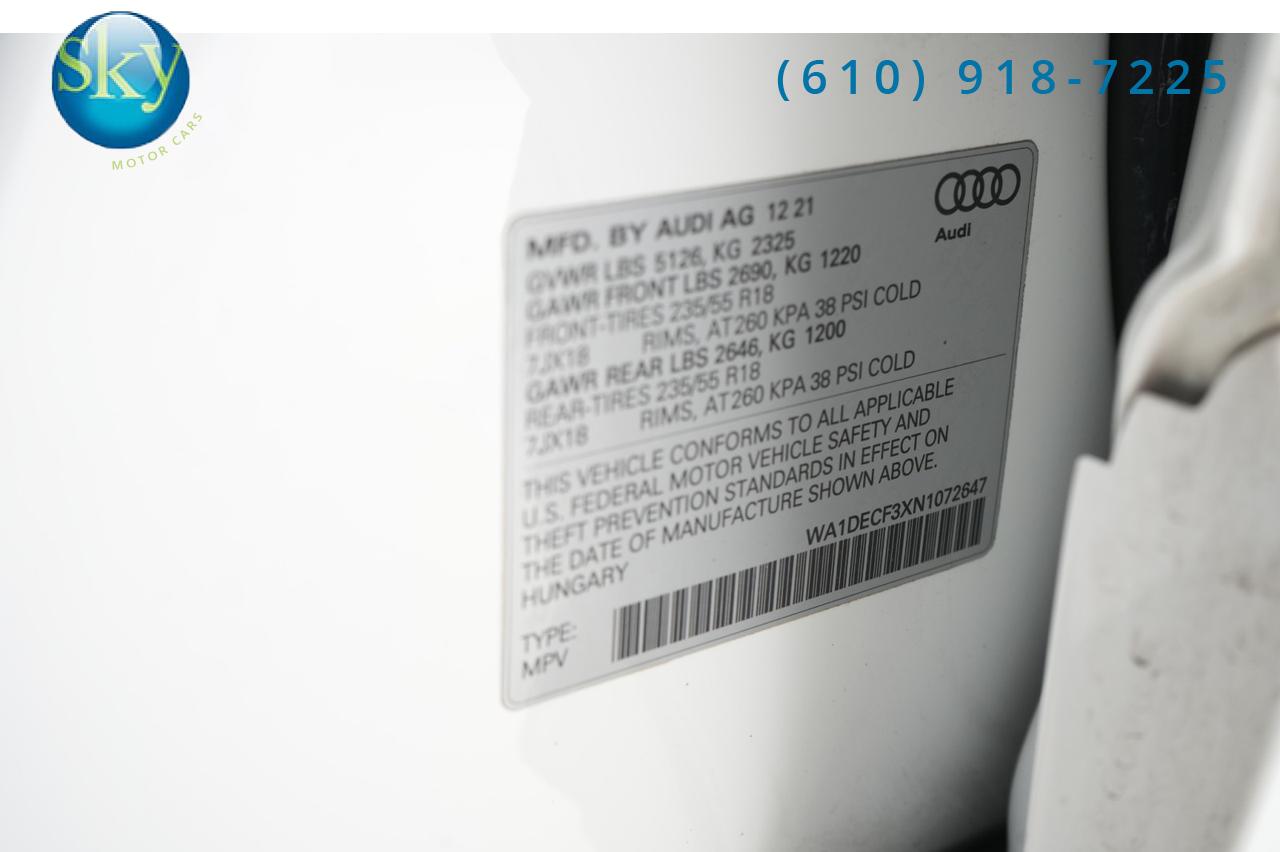 2022 Audi Q3 Quattro AWD S line Premium West Chester PA