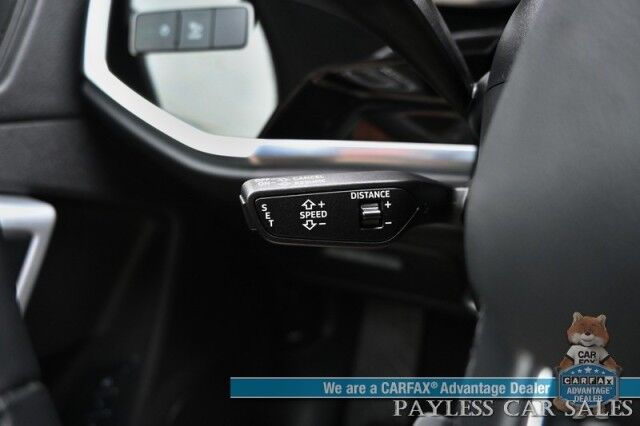 2022 Audi Q3 S Line Premium Plus / AWD / Technology Pkg / Power & Heated Leather Seats / Panoramic Sunroof / NAV / Sonos Speakers / Lane Departure & Blind Spot Alert / Apple CarPlay & Android Auto / 1- Owner Anchorage AK