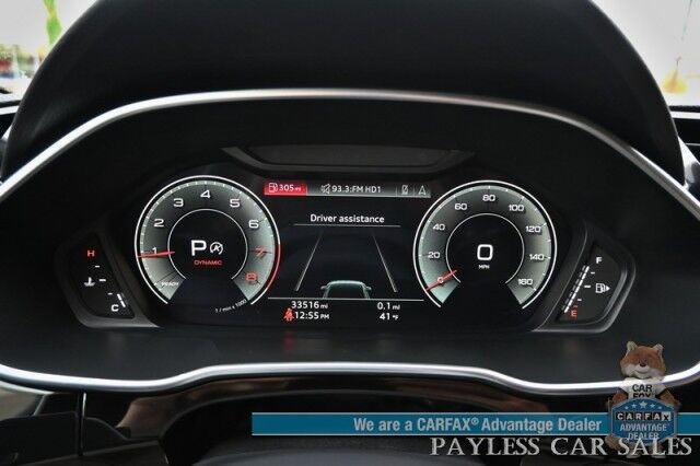 2022 Audi Q3 S Line Premium Plus / AWD / Technology Pkg / Power & Heated Leather Seats / Panoramic Sunroof / NAV / Sonos Speakers / Lane Departure & Blind Spot Alert / Apple CarPlay & Android Auto / 1- Owner Anchorage AK