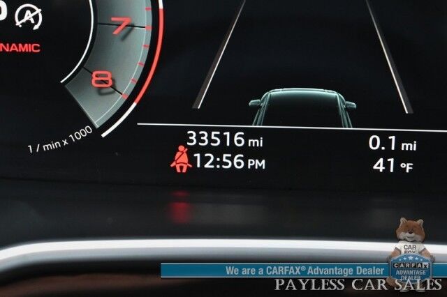 2022 Audi Q3 S Line Premium Plus / AWD / Technology Pkg / Power & Heated Leather Seats / Panoramic Sunroof / Navigation / Sonos Speakers / Lane Departure & Blind Spot Alert / Apple CarPlay & Android Auto / 1- Owner Anchorage AK