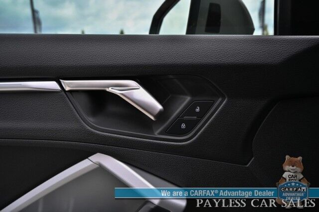 2022 Audi Q3 S Line Premium Plus / AWD / Technology Pkg / Power & Heated Leather Seats / Panoramic Sunroof / Navigation / Sonos Speakers / Lane Departure & Blind Spot Alert / Apple CarPlay & Android Auto / 1- Owner Anchorage AK 2022 Audi Q3 S Line Premium Plus / AWD / Technology Pkg / Power & Heated Leather Seats / Panoramic Sunroof / Navigation / Sonos Speakers / Lane Departure & Blind Spot Alert / Apple CarPlay & Android Auto / 1- Owner Anchorage AK