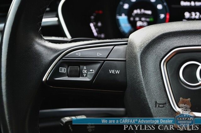 2022 Audi Q3 S line Premium / AWD / Convenience Pkg / Power & Heated Leather Seats / Panoramic Sunroof / Adaptive Cruise / Lane Watch & Blind Spot / Apple CarPlay & Android Auto / Keyless Entry & Start / Back Up Cam / 1-Owner Anchorage AK