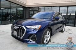 2022_Audi_Q3_S line Premium / AWD / Convenience Pkg / Power & Heated Leather Seats / Panoramic Sunroof / Adaptive Cruise / Lane Watch & Blind Spot / Apple CarPlay & Android Auto / Keyless Entry & Start / Back Up Cam / 1-Owner_ Anchorage AK