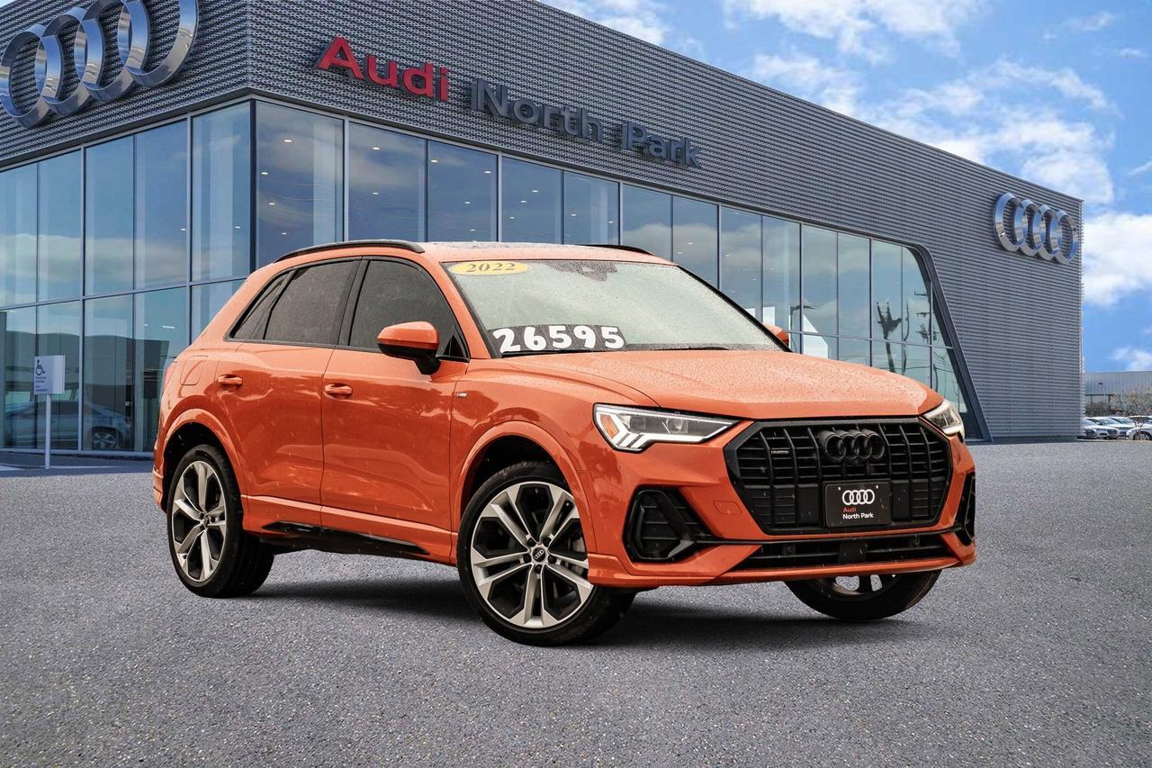 2022 Audi Q3 S line Premium Plus Black Optic Pkg  Selma TX